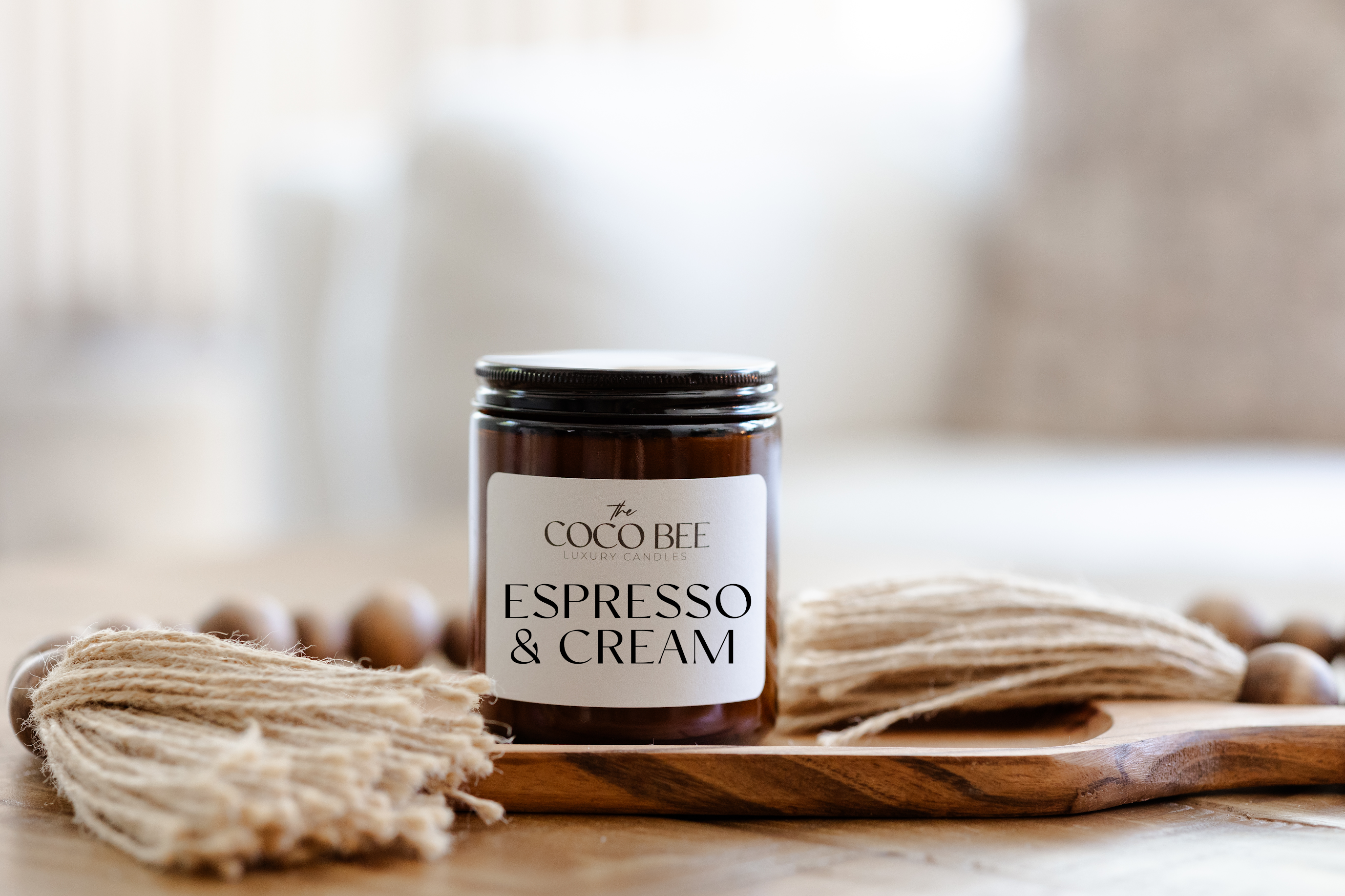 Espresso + Cream Candle