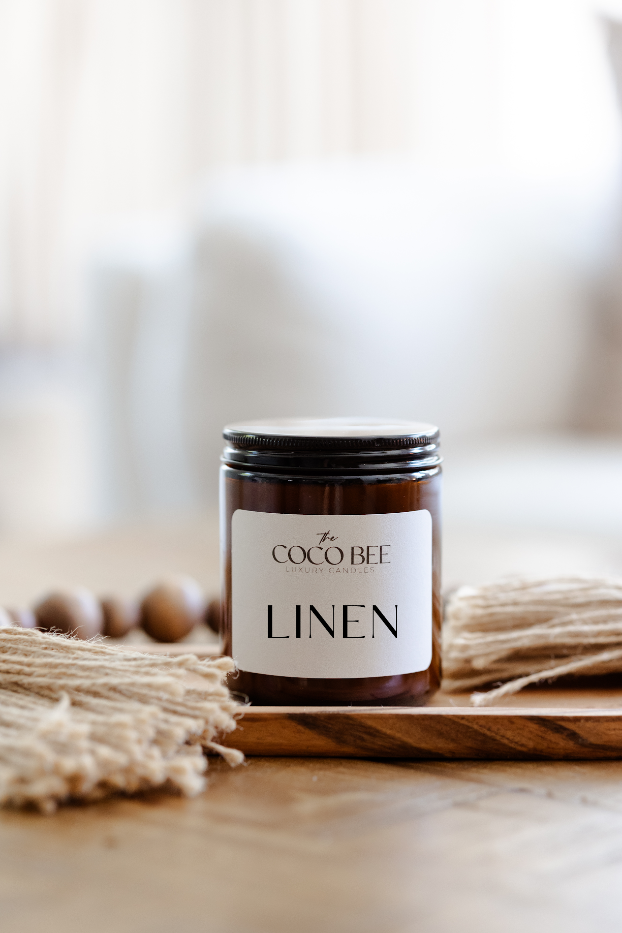 Linen Candle