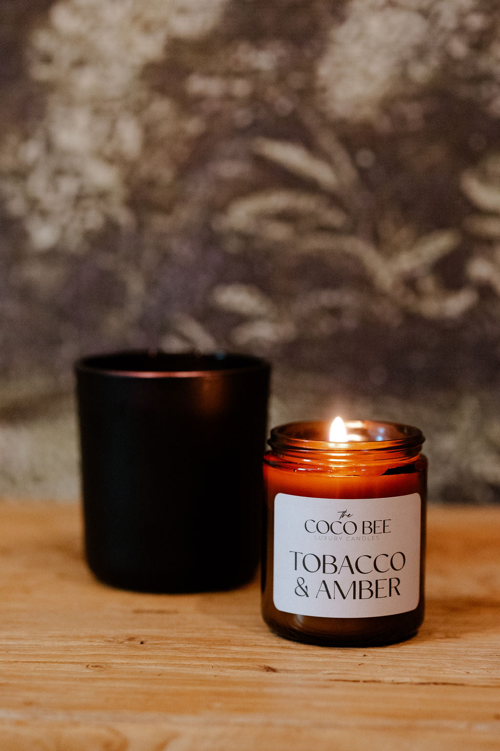 Tobacco + Amber Candle